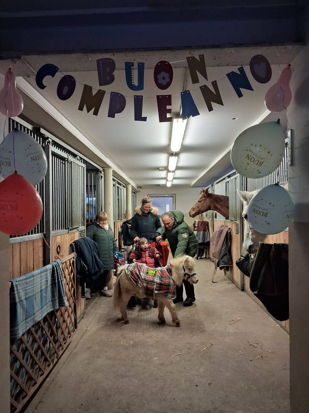 Il corridoio dei palloncini